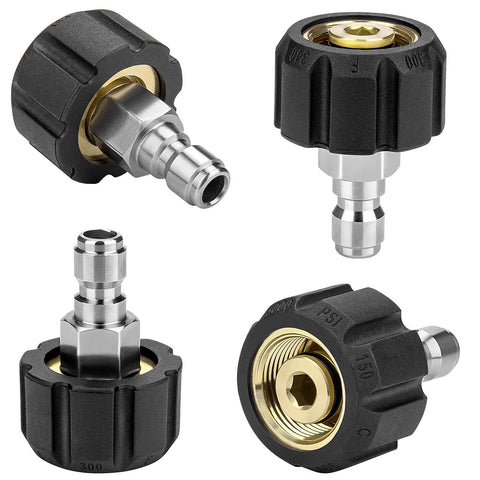 Petutu 1/4in quick-connect fittings enable fast hose changes