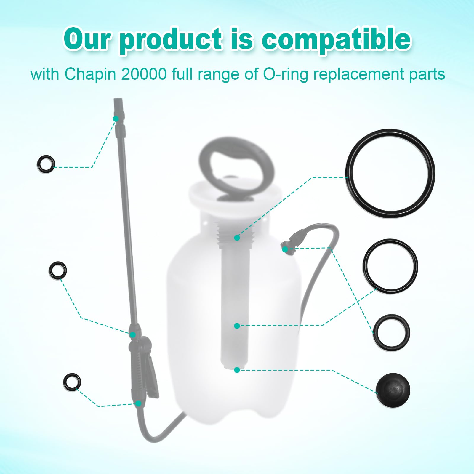 PEUTIER Chapin piston seal provides smooth pumping performance