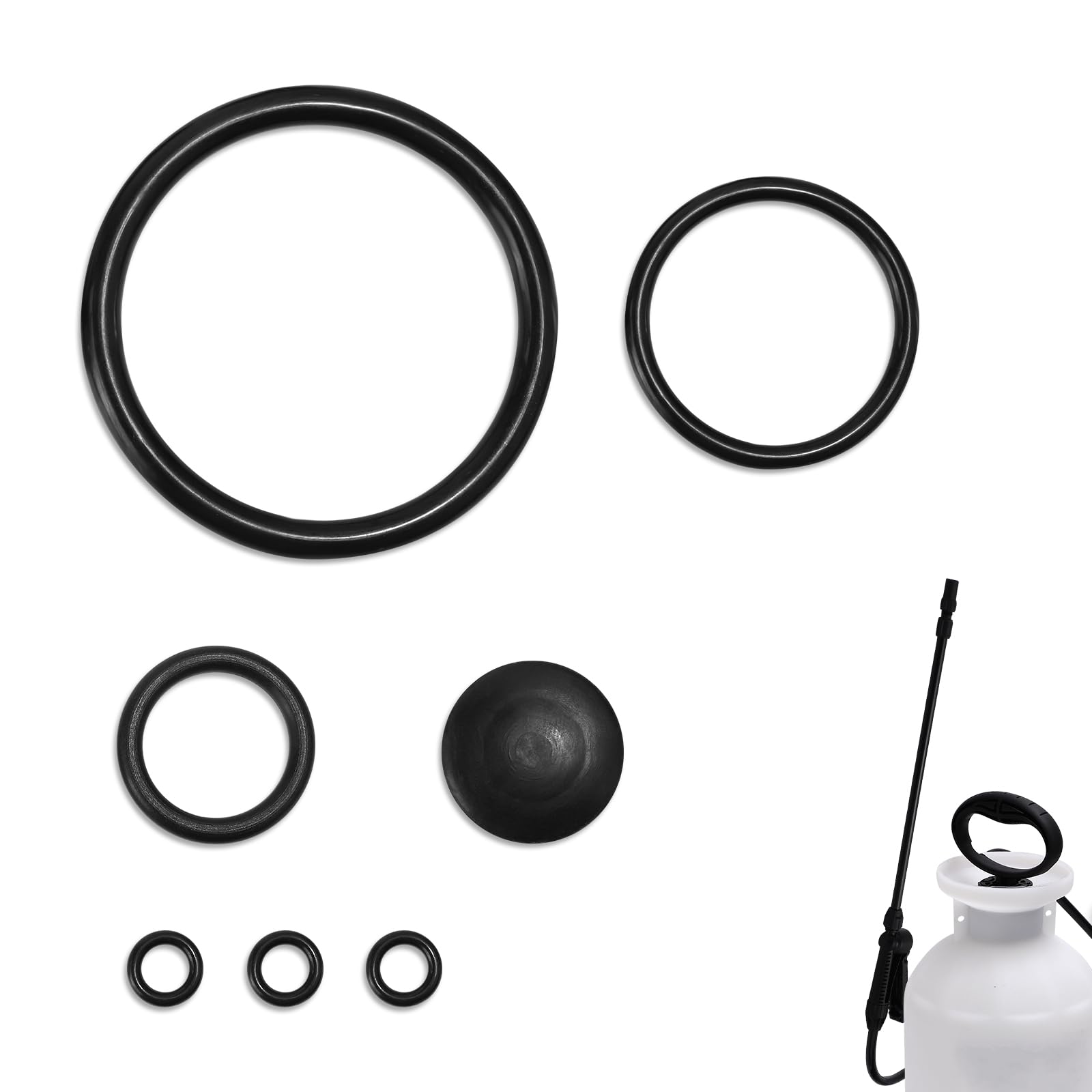 PEUTIER Chapin seal gasket set for reliable leaks prevention during spraying