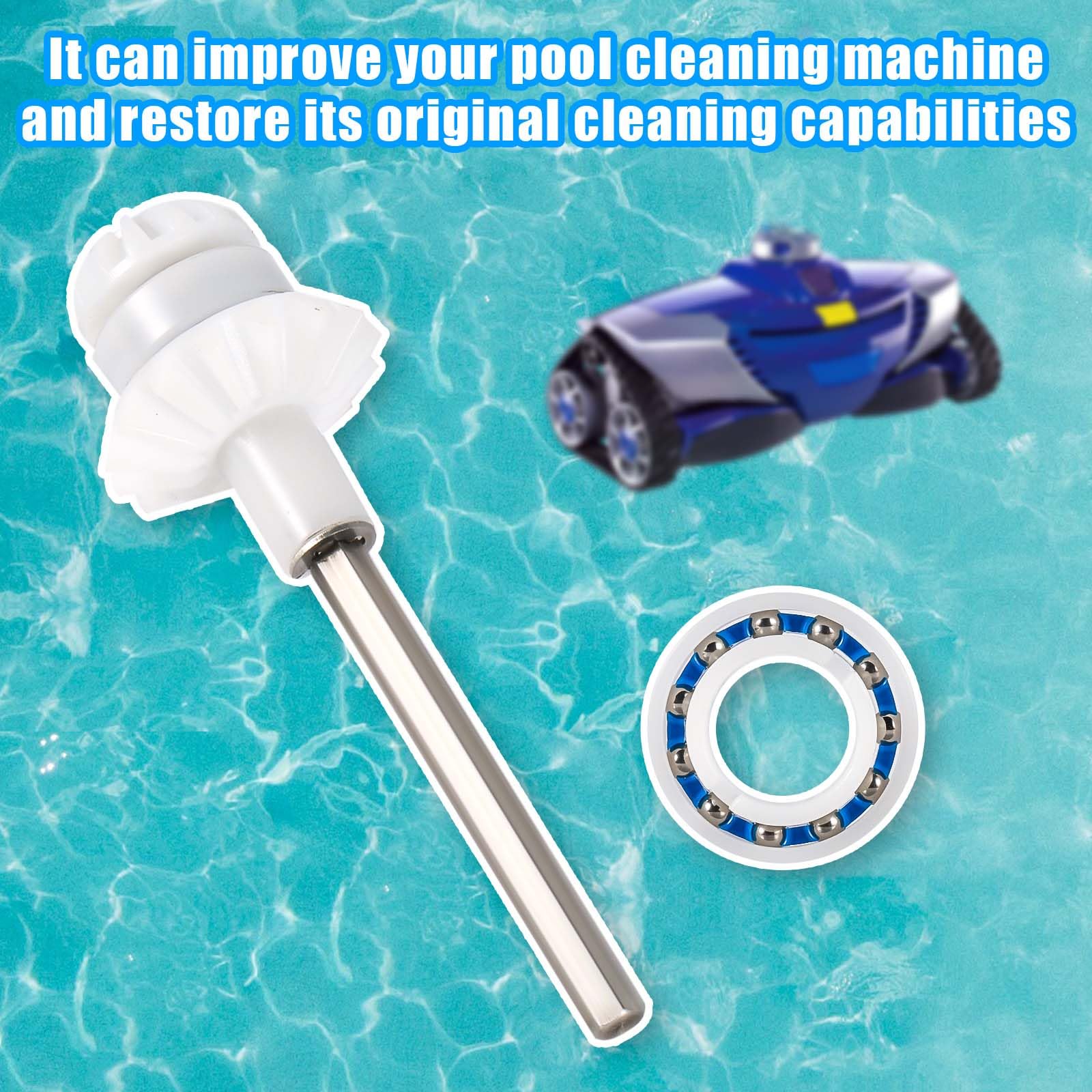 PEUTIER pool cleaner bearing pack for quick upgrades and less downtime