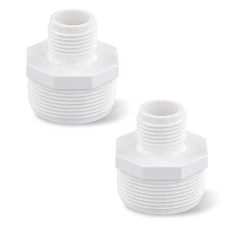Peutier PVC garden hose adapters pack for quick hose connections.