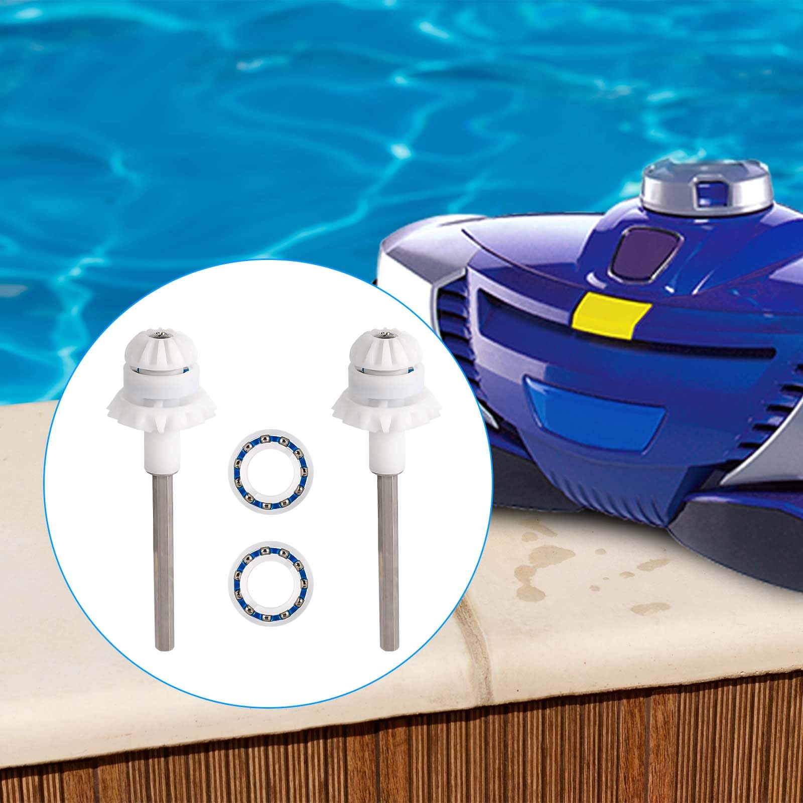 PEUTIER replacement parts set for Zodiac-compatible cleaners