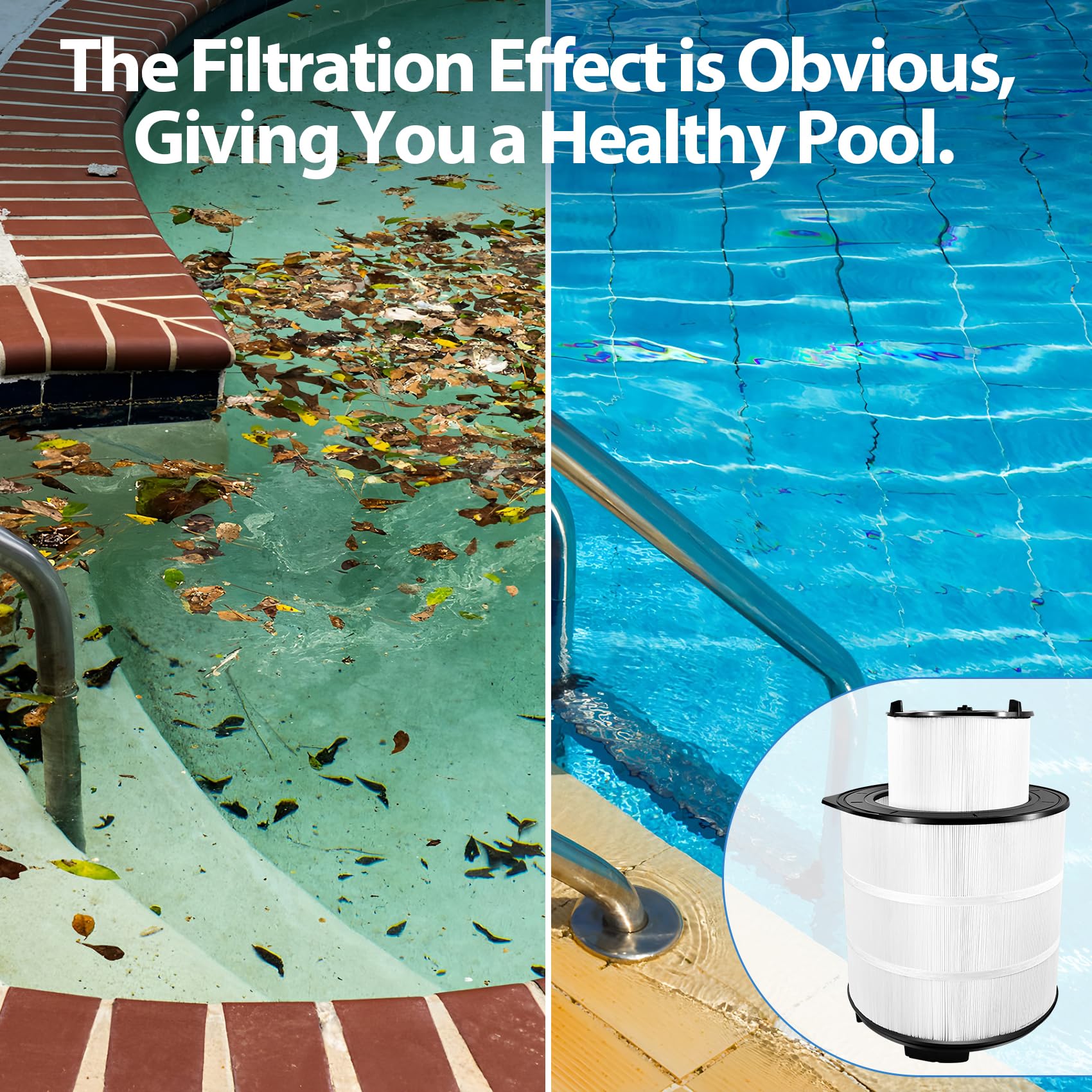 Pewoaoa easy-clean replacement saves time with quick rinsing