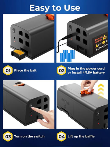 PEXPEL battery option provides cordless placement flexibility.