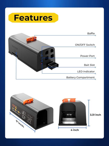 PEXPEL designed for indoor use in kitchens, garages, and storage spaces.