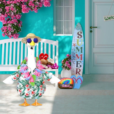 Pextian Hawaiian Porch Goose Lei Collection brings bright colors to outdoor celebrations.
