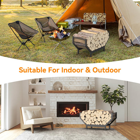 Peyulia elegant curved design enhances any hearth or patio