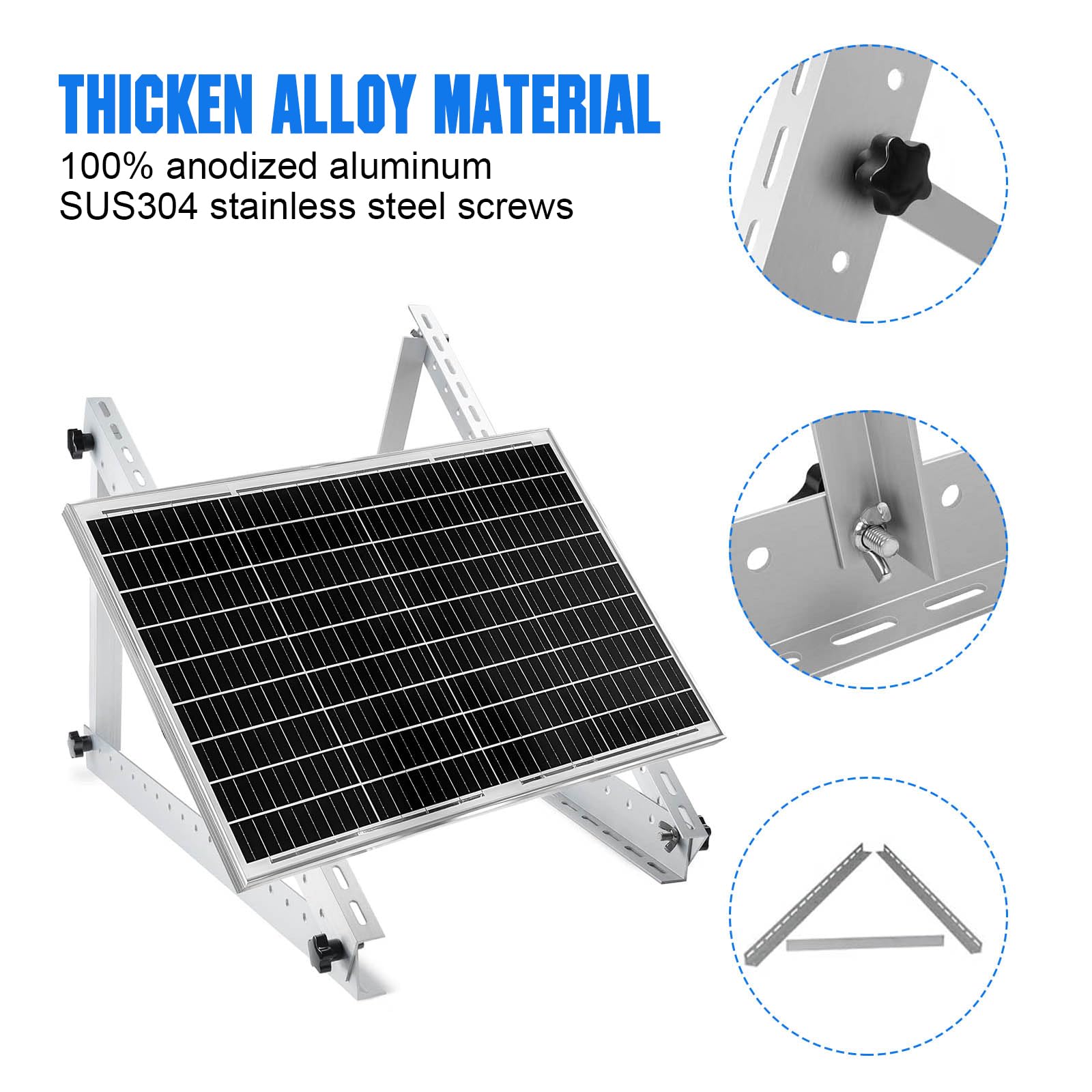 PFCTART mounting-kit includes hardware for fast, secure PV system installation.
