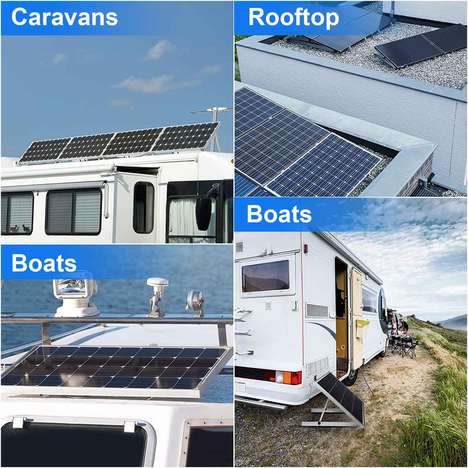 PFCTART roof-mount application offers reliable, weather-resistant solar support.