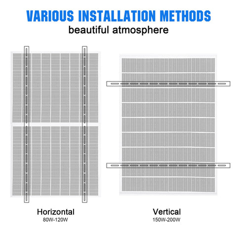 PFCTART vertical-attachment supports versatile configurations on walls or balconies.