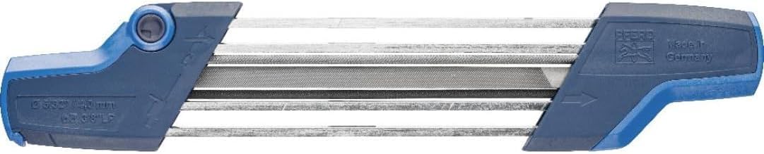 PFERD CS-X with 5-32 file for precise on-site sharpening.