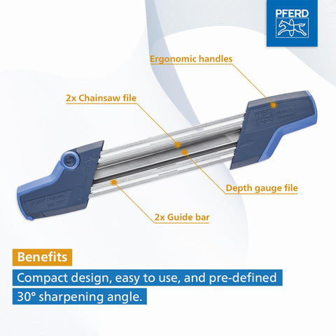 PFERD CS-X depth gauge file included supports accurate depth control