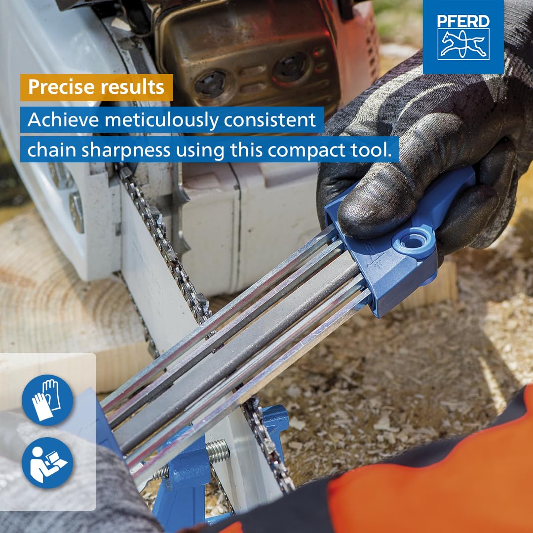 PFERD CS-X ergonomic handle design for comfortable sharpening sessions