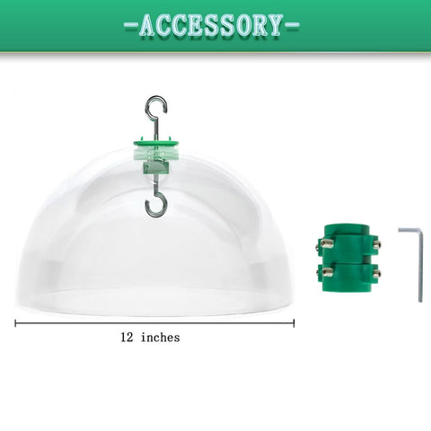 PFNRTH durable acrylic material emphasizes long-lasting squirrel guard performance