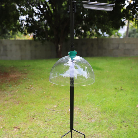 PFNRTH 12-inch dome baffle for hanging feeders