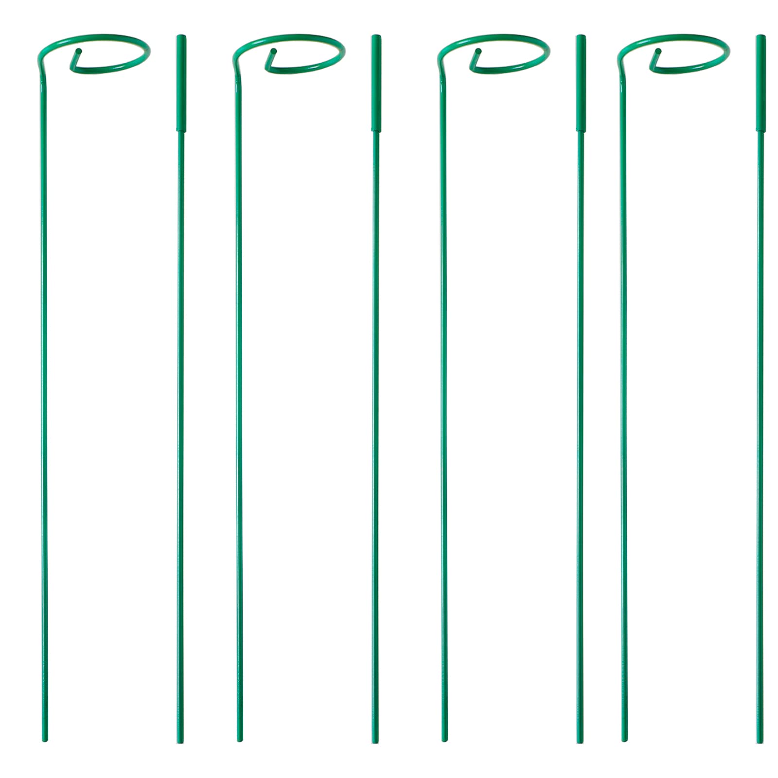 PFNRTH 16-inch stake assembly supports compact plants securely.