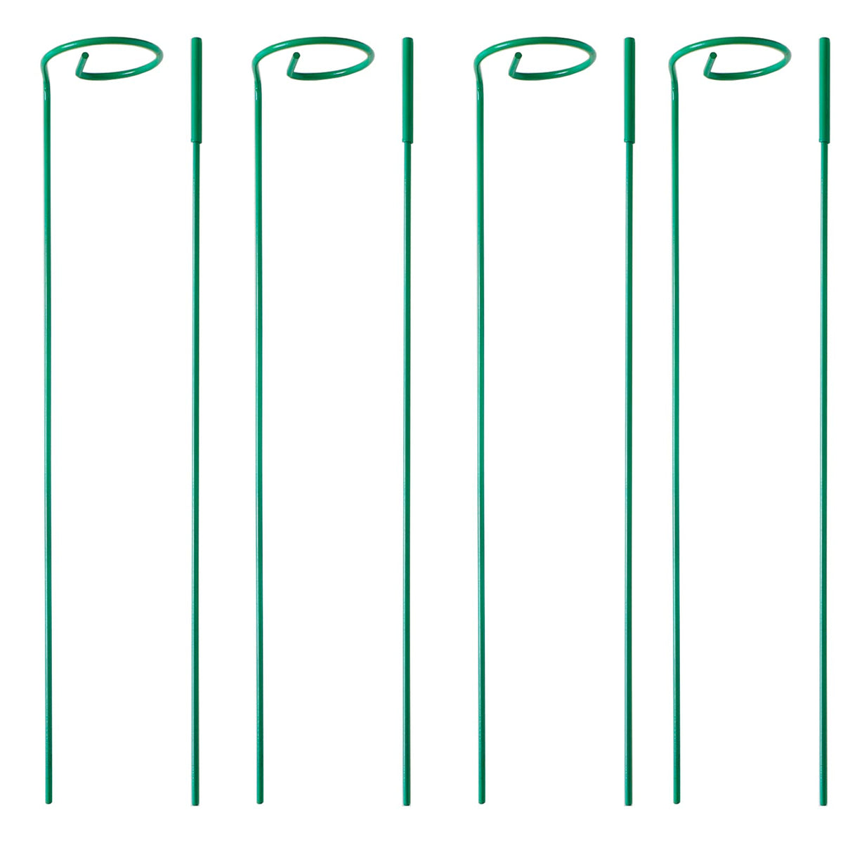 PFNRTH 16-inch stake assembly supports compact plants securely.
