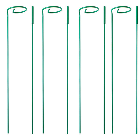 PFNRTH 16-inch stake assembly supports compact plants securely.