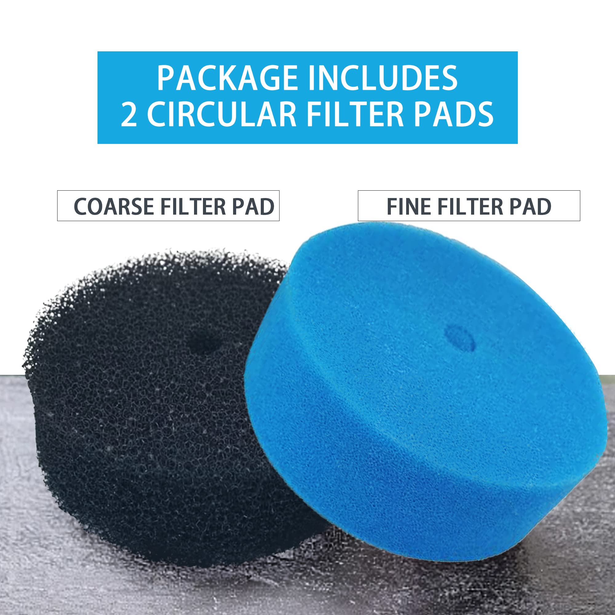 Pftjujudan coarse pad closeup showing durable sponge for pond filtration