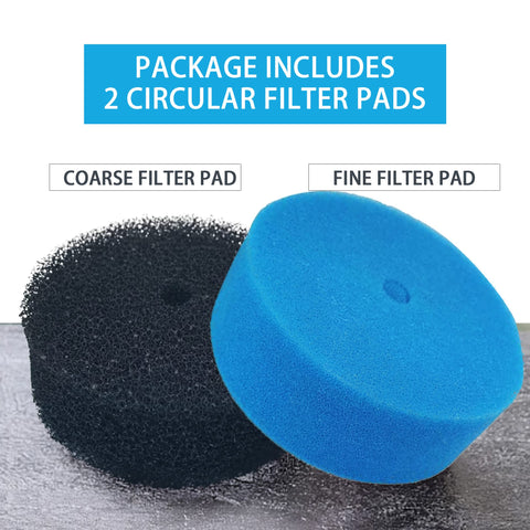 Pftjujudan coarse pad closeup showing durable sponge for pond filtration