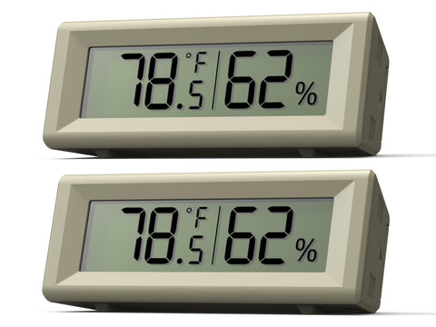 PFTTDD small digital hygrometer display shows clear temperature and humidity at a glance.