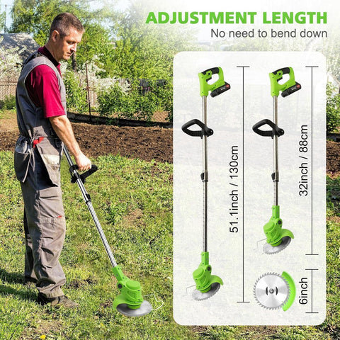 PFYELYI stringless design prevents tangling during edging tasks.