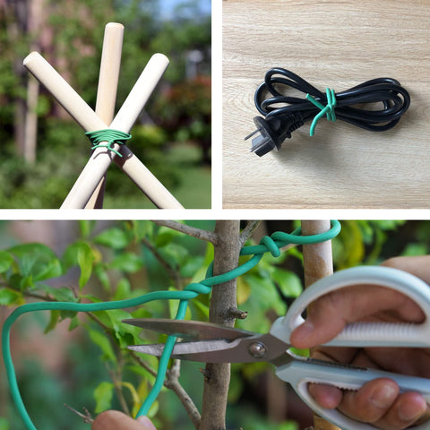 PGarden-EZ close-up shows UV-stable tie resisting sun exposure.
