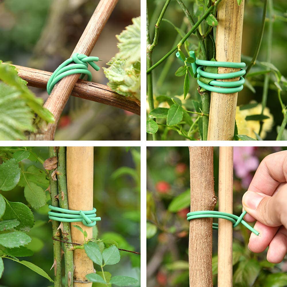 PGarden-EZ Plant Ties double as office organizer solutions for cables.