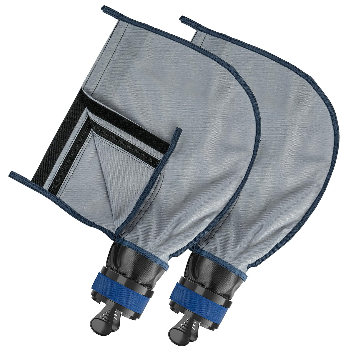 PGFUN 39-310 dual-chamber bag for pool cleaners with secure debris containment.