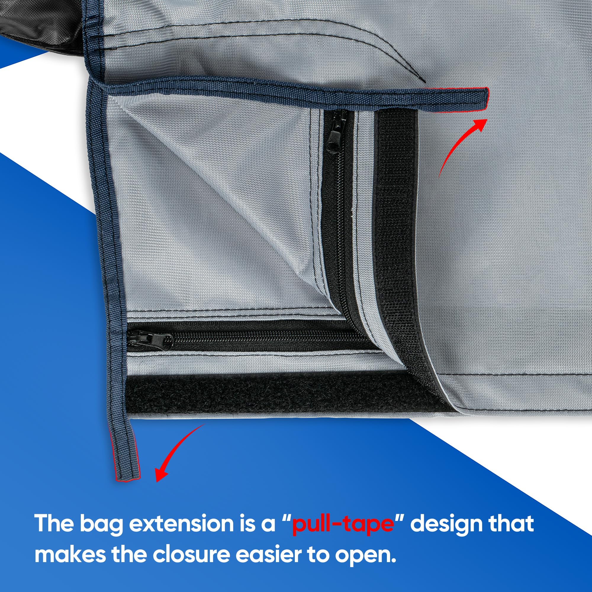 PGFUN 39-310 bag with 5-liter capacity for larger debris.