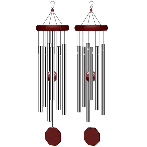 Pgzsy memorial wind chime hook view for serene outdoor entryway ambience