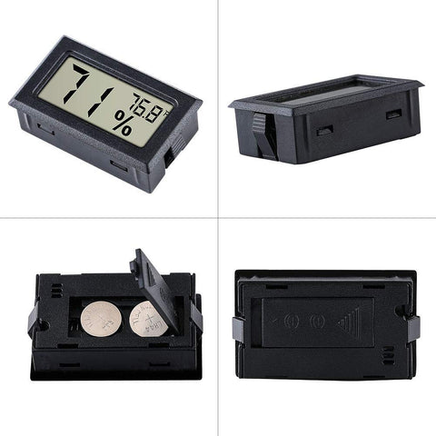 PGZSY humidity and temperature monitor ideal for gardens and grow rooms