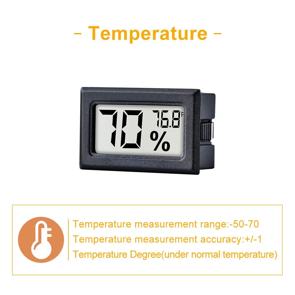 PGZSY LCD readout shows Fahrenheit temperature clearly