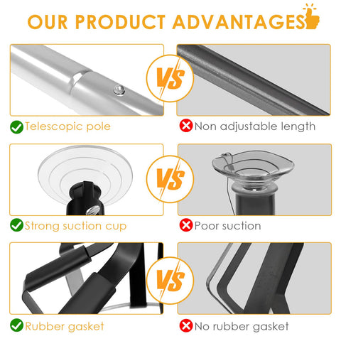 Phaniteces anti-slip foam handle for comfortable grip