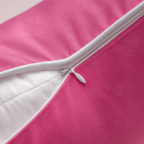 Phantoscope hidden zipper provides clean, easy insertions for pillow inserts.