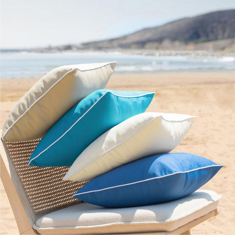 Phantoscope indoor-outdoor pillow cover suits patios and living rooms for versatile styling.
