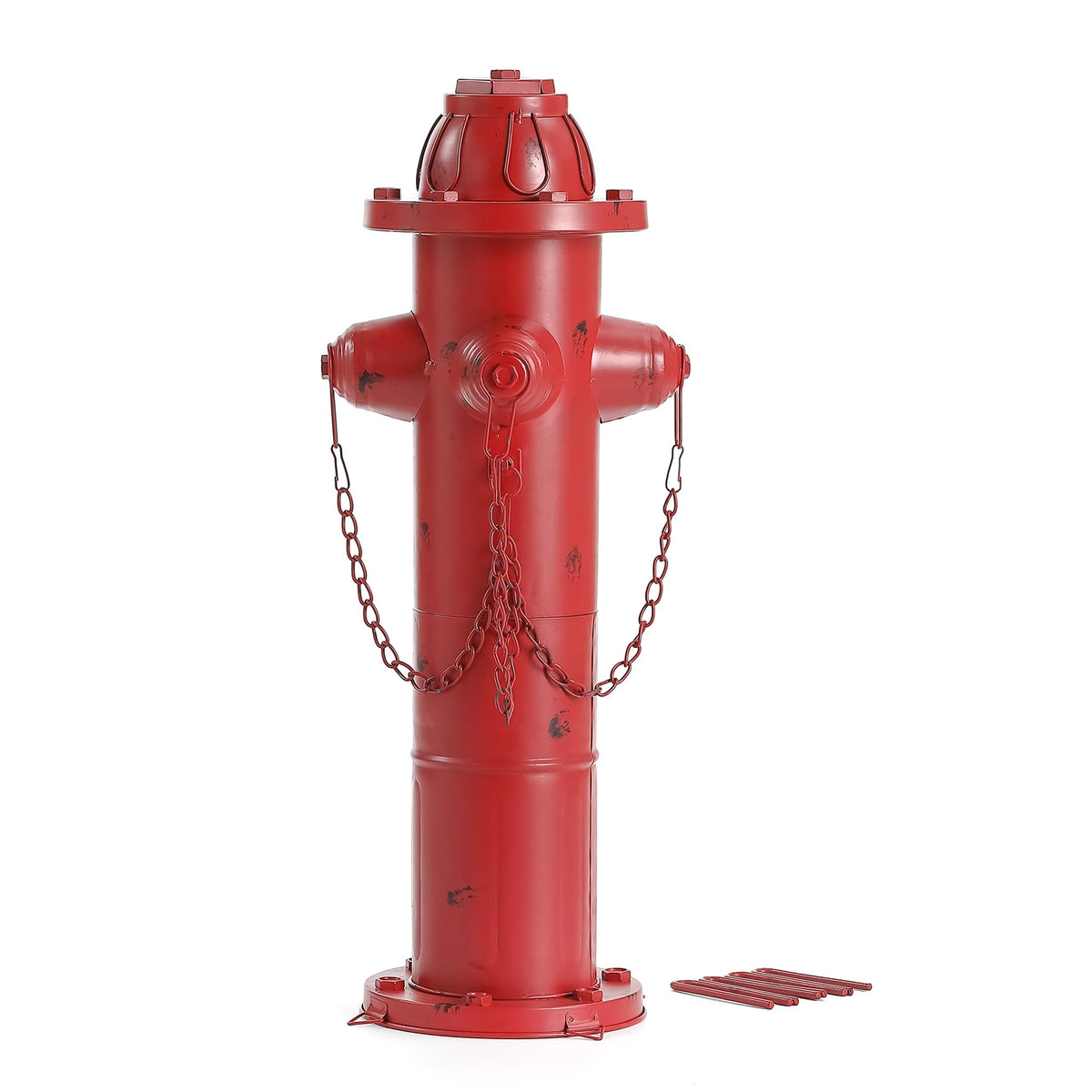 Phaxth dog fire hydrant pee post ideal for outdoor potty training and yard decor.