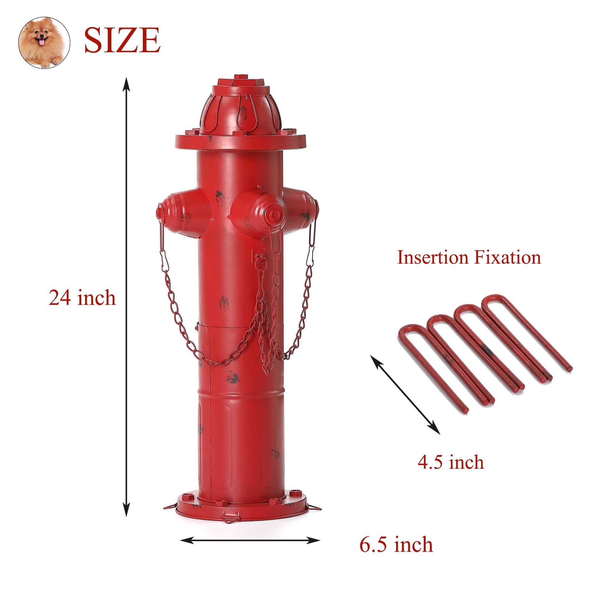 Phaxth hydrant supports dog training and yard routines.