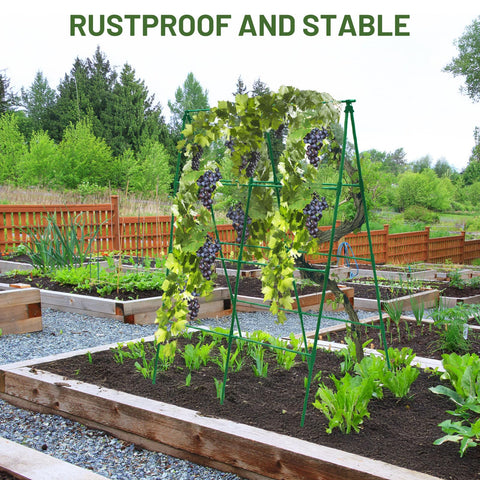 PHENEAHILL 47.5 by 63 inch frame fits raised beds well.