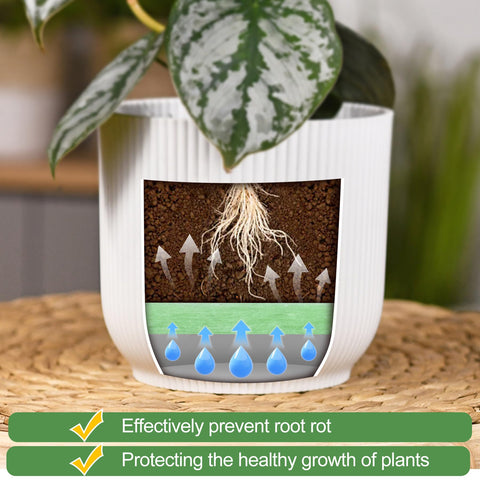 Phepetroll 2pc bottom pad reduces pot weight for easy maintenance.