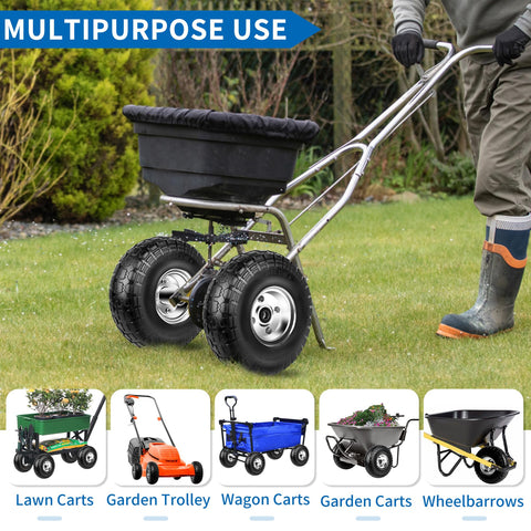 Phepetroll multipurpose tire suits garden carts, wheelbarrows, and wagons.