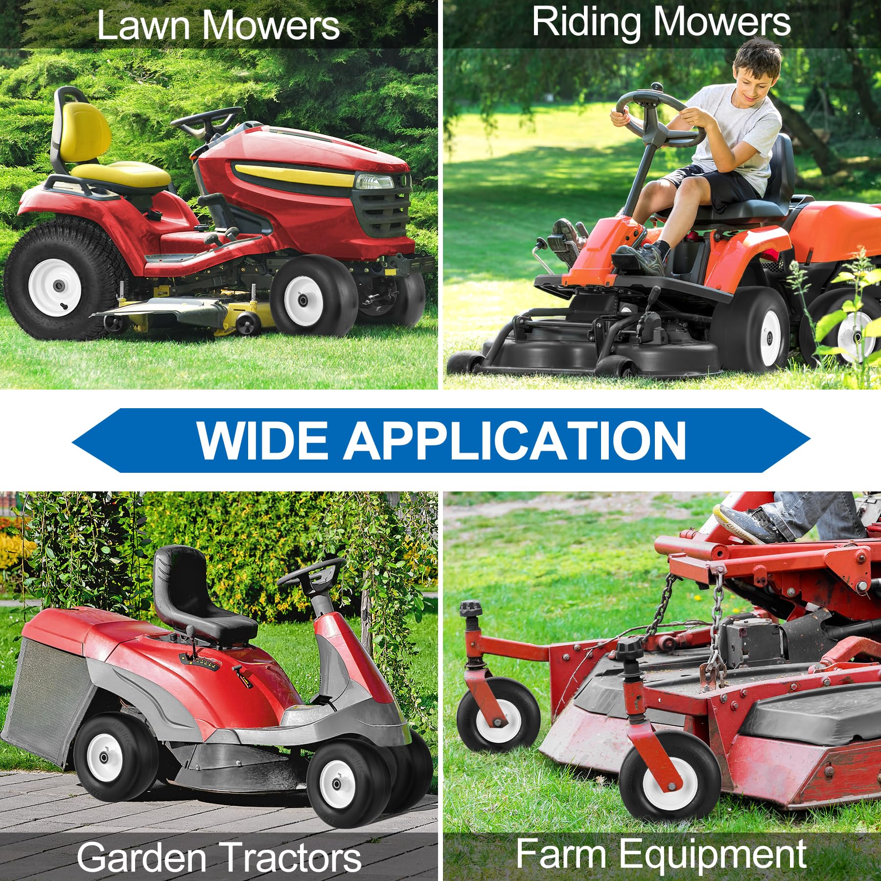Phepetroll compatible with most zero-turn mowers for easy upgrades.