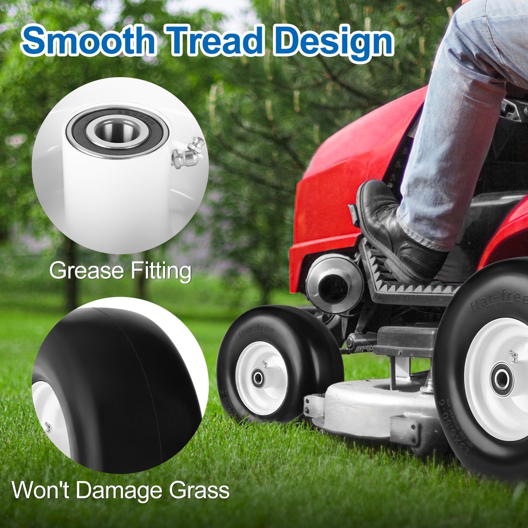 phepetroll compatible with zero-turn mowers and outdoor equipment