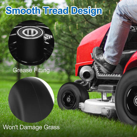 Phepetroll zero-turn mower front tire ensures reliable compatibility