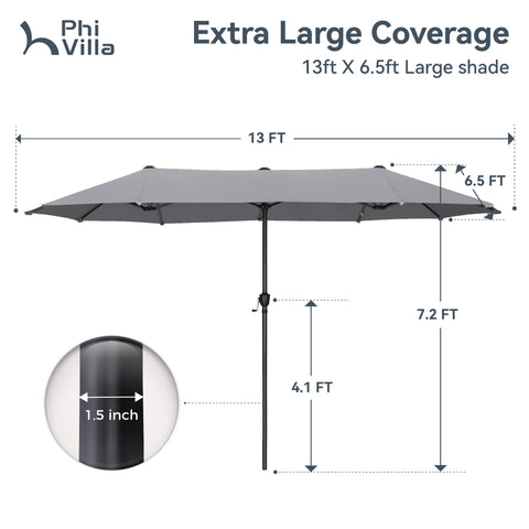 PHI VILLA crank lift system enables smooth opening and closing.