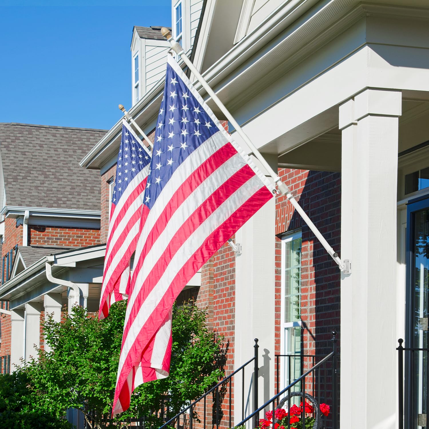 PHITRIC flag holder with hardware included for quick setup