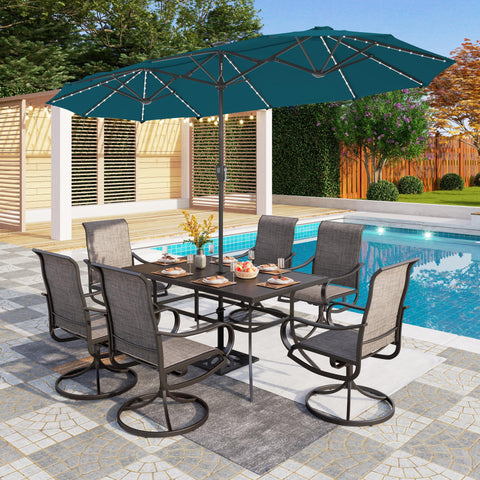 PHI VILLA dimensions 13 by 6.5 feet offering ample coverage.