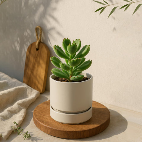 Durable thick-walled plastic Phoenix Vine planter built for daily use.
