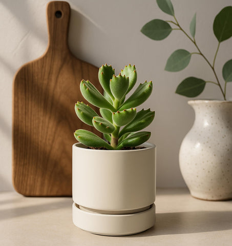 Phoenix Vine planter with sleek, modern design for contemporary interiors.