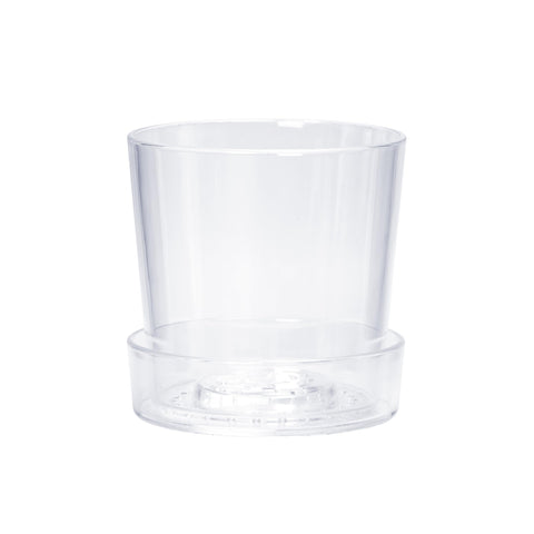 Phoenix Vine transparent planter made from durable, lightweight acrylic.